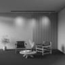 Трековый светильник MAYTONI FOCUS T TR141-1-6W3K-M-BS