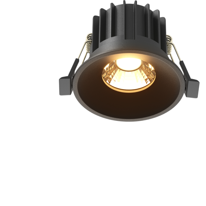 Встраиваемый светильник MAYTONI ROUND DL058-12W2.7K-B